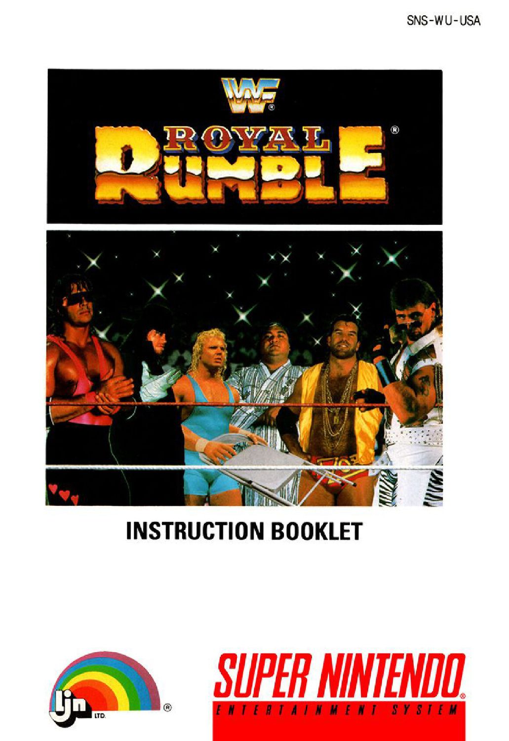 WWF Royal Rumble Reproduction Manual