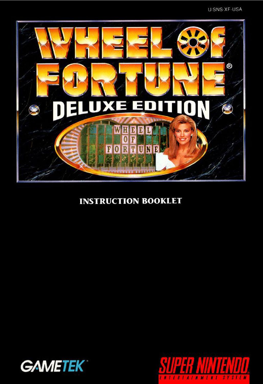 Wheel of Fortune - Deluxe Edition Reproduction Manual