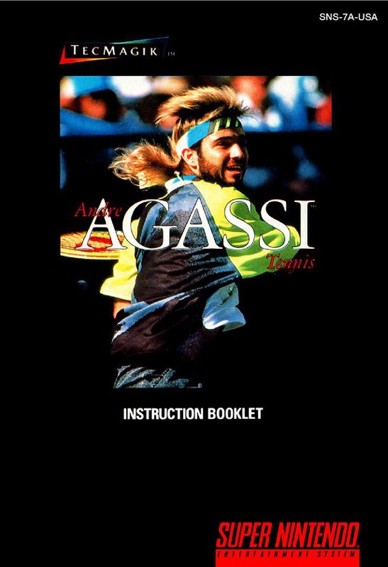 Andre Agassi Tennis Reproduction Manual