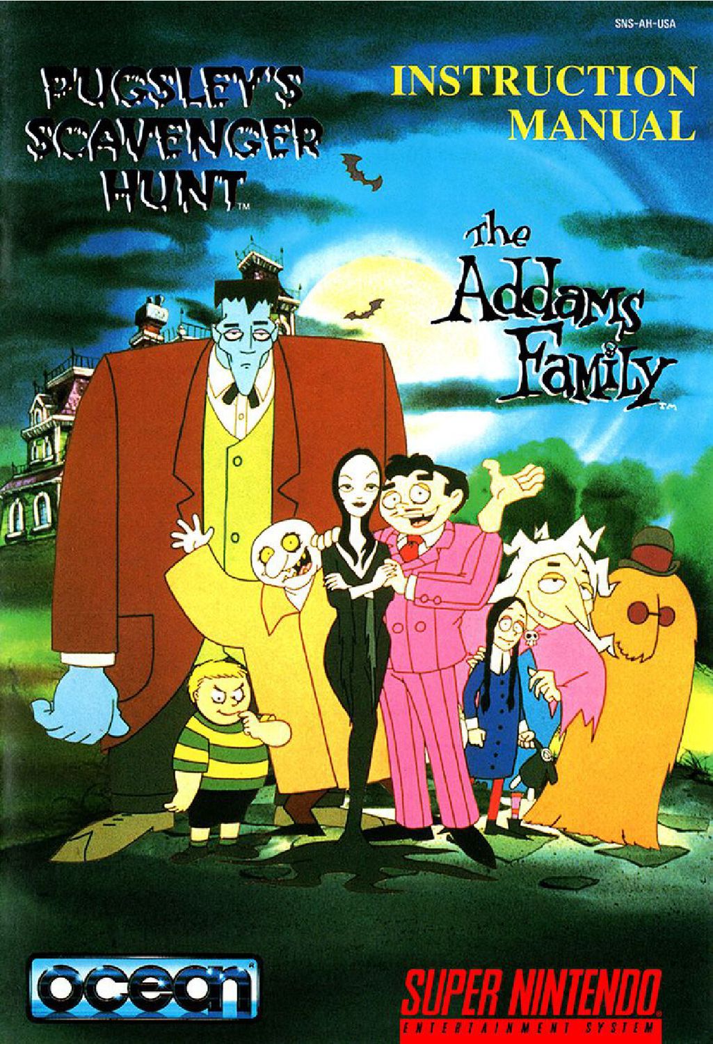 Addams Family, The - Pugsley&#39;s Scavenger Hunt Reproduction Manual