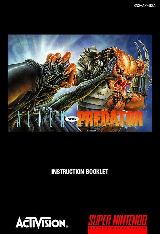 Alien vs. Predator Reproduction Manual