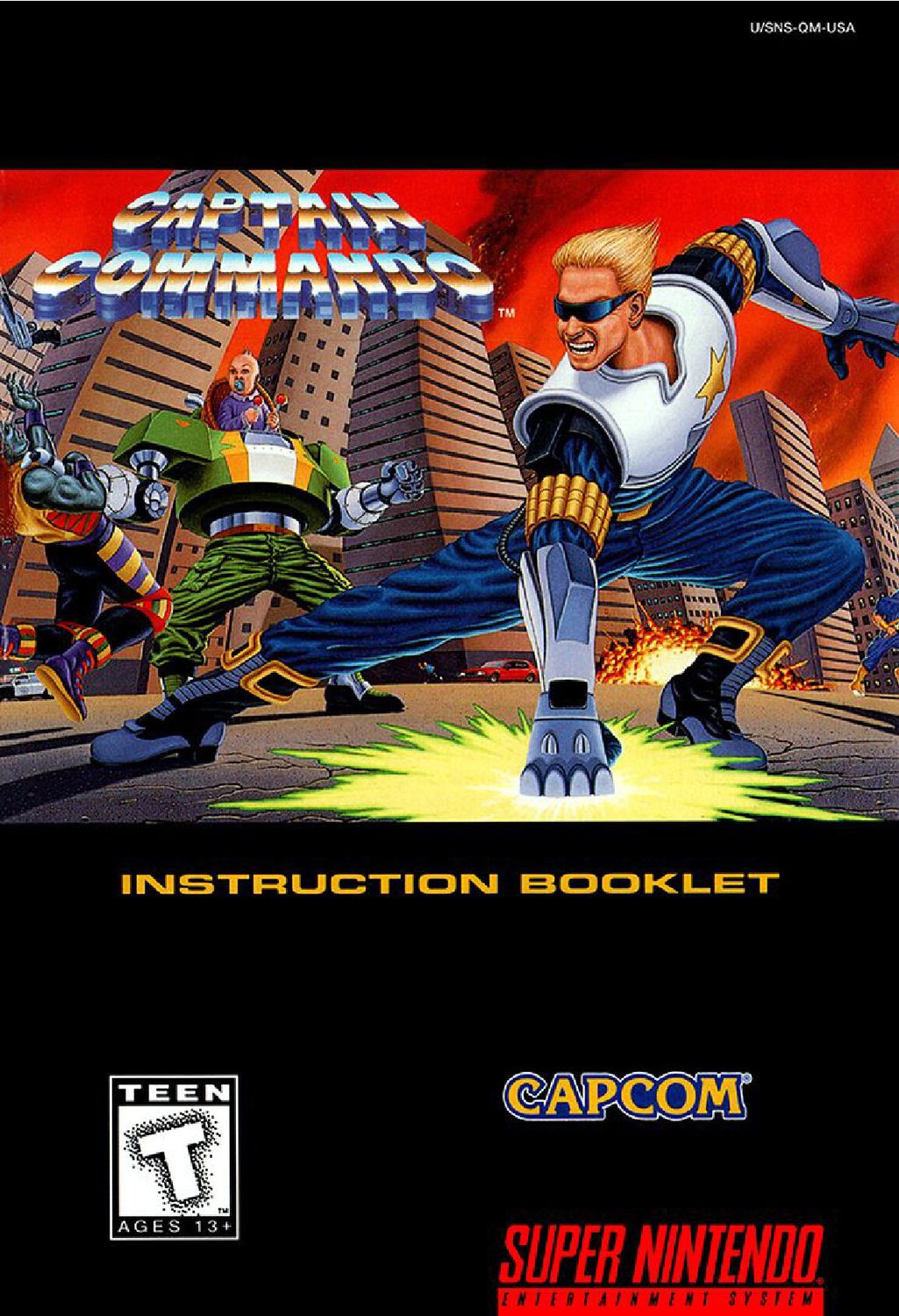 Captain Commando Reproduction Manual