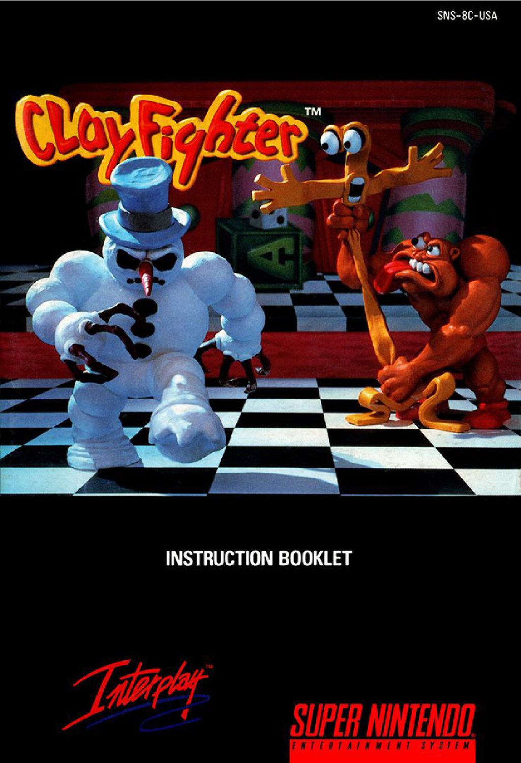 Clay Fighter Reproduction Manual