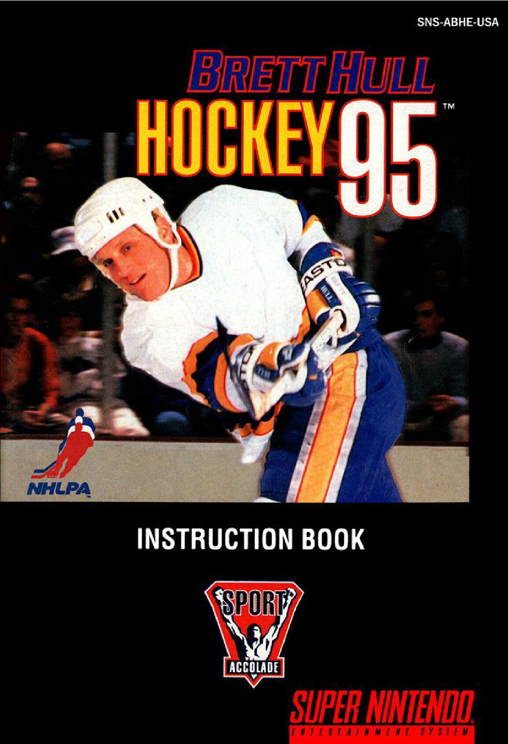 Brett Hull Hockey 95 Reproduction Manual
