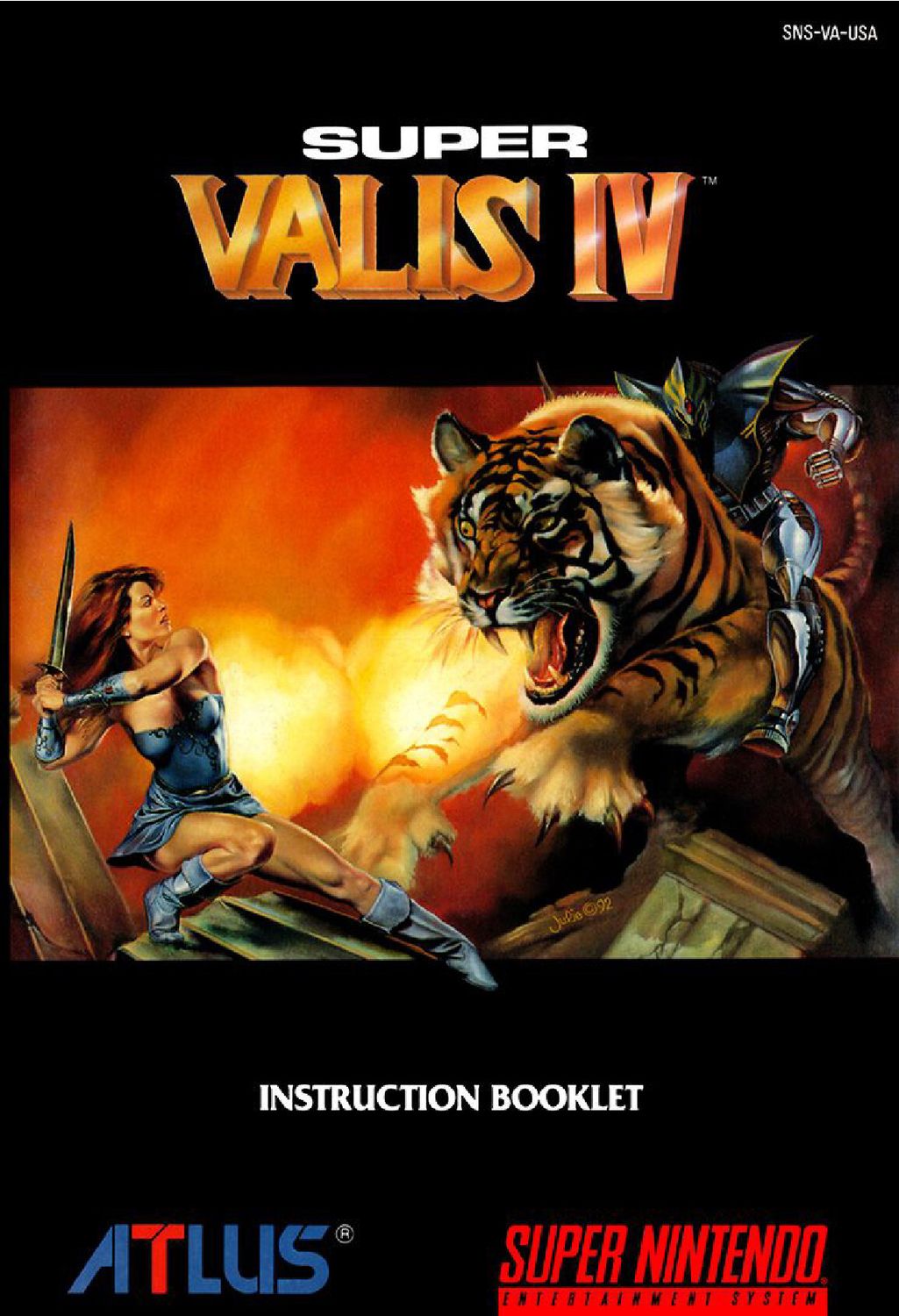 Super Valis IV Reproduction Manual