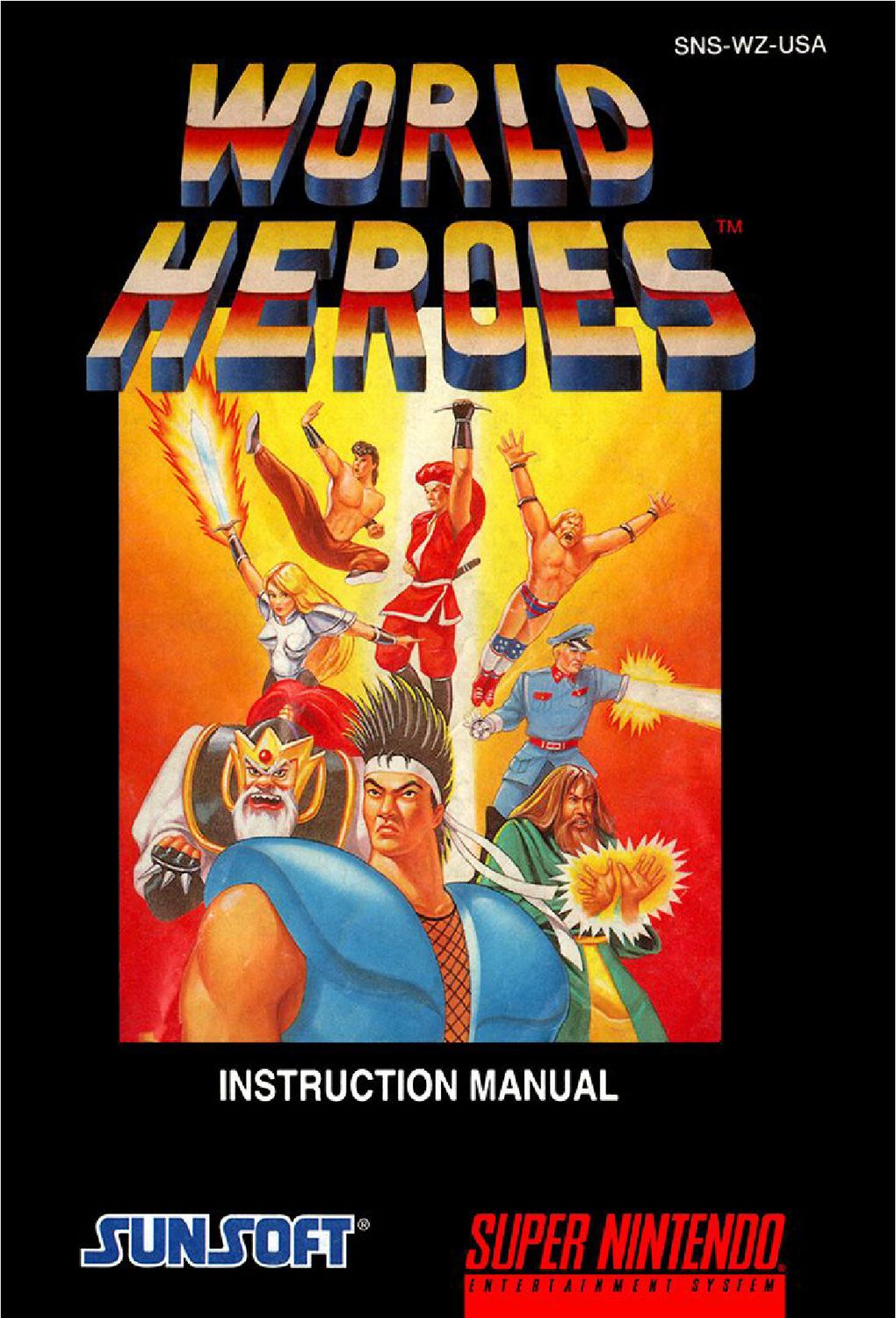 World Heroes Reproduction Manual