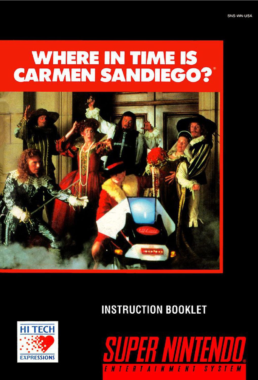 Where in Time Is Carmen Sandiego Reproduction Manual