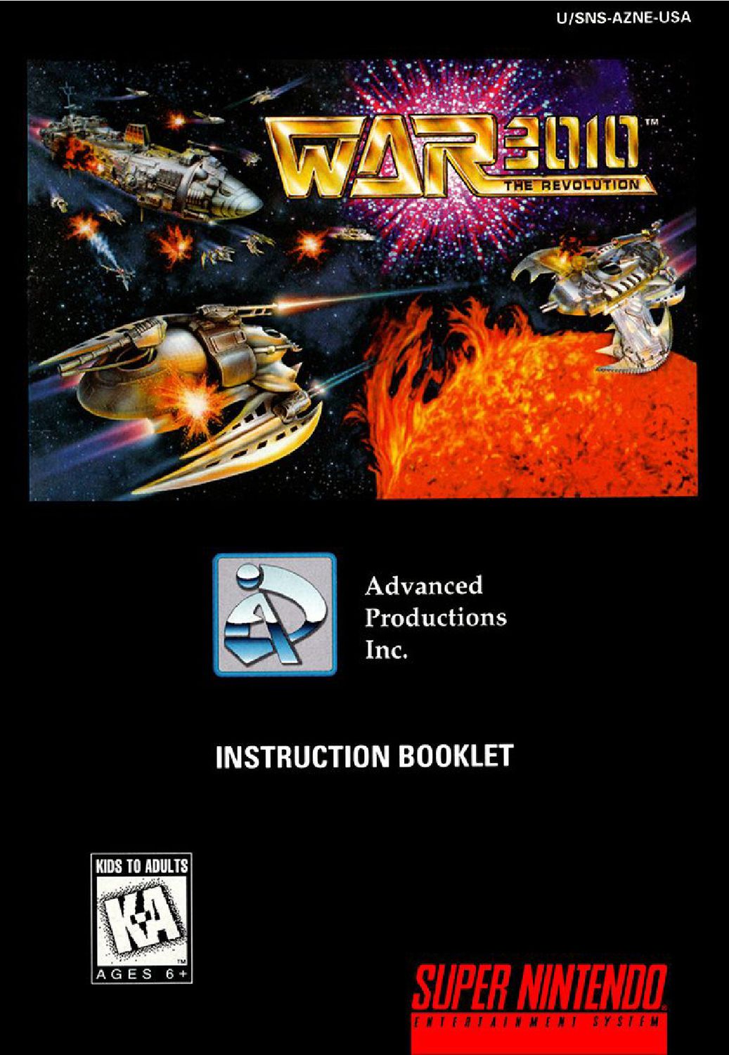 War 3010 - The Revolution Reproduction Manual