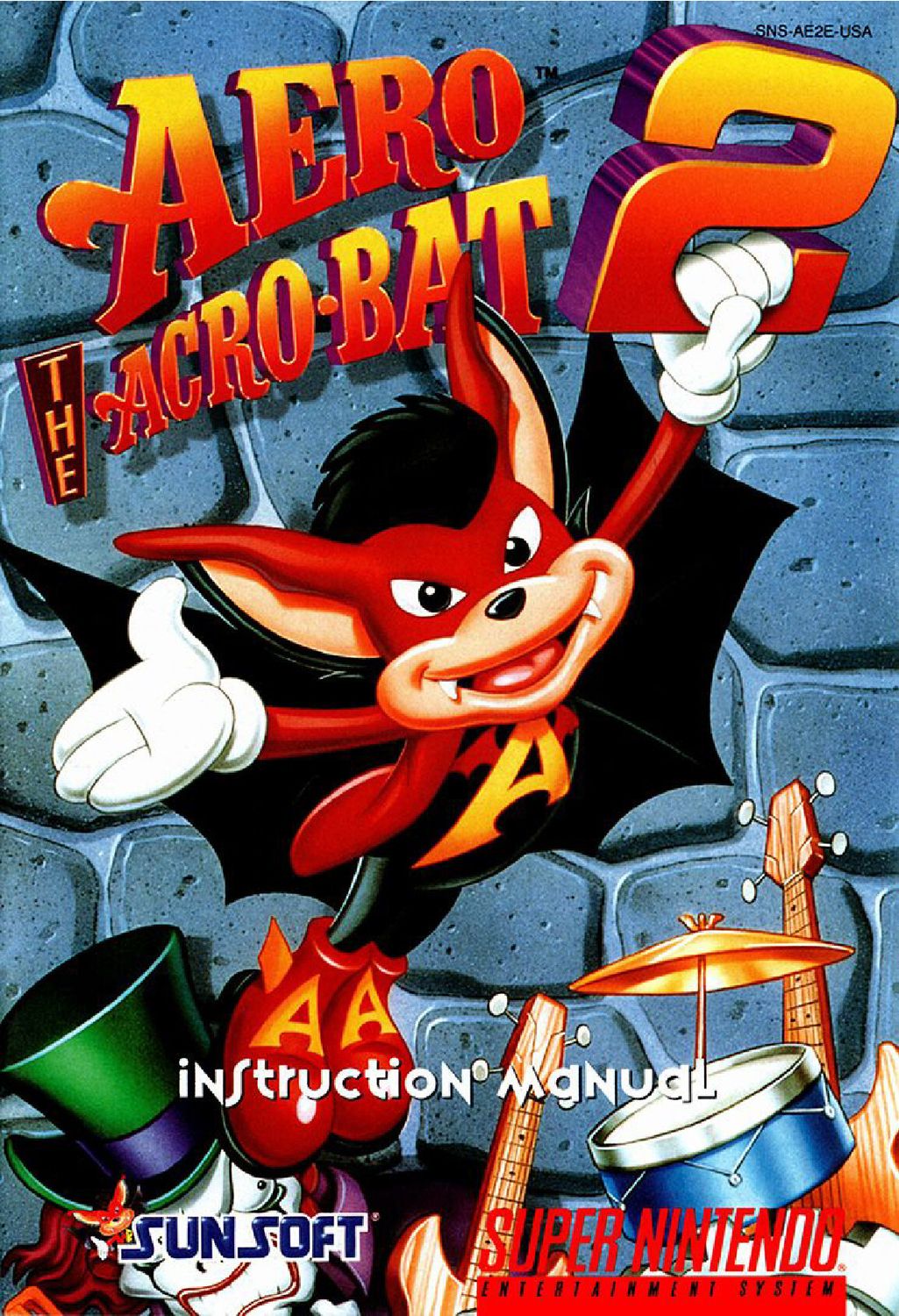 Aero the Acro-Bat 2 Reproduction Manual