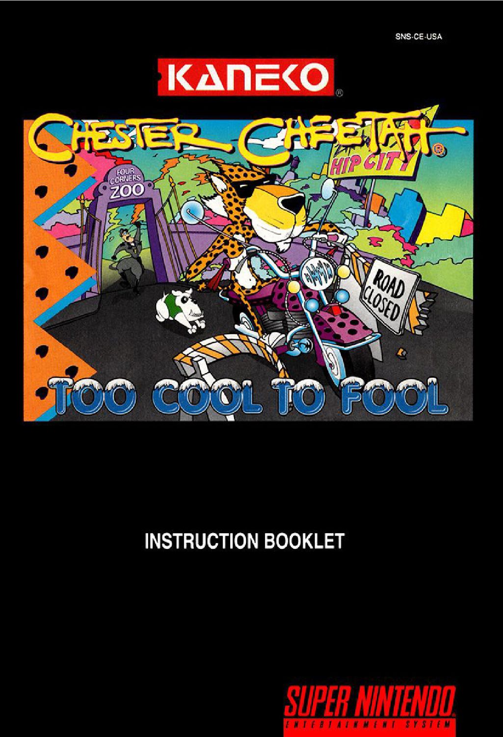 Chester Cheetah - Too Cool to Fool Reproduction Manual