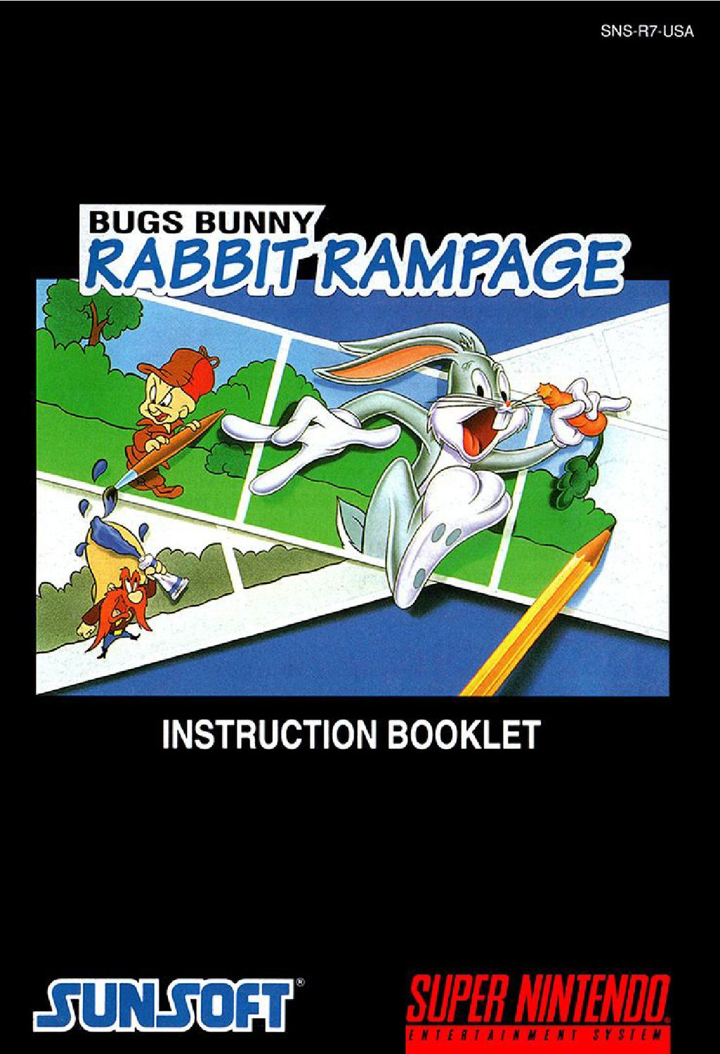 Bugs Bunny - Rabbit Rampage Reproduction Manual