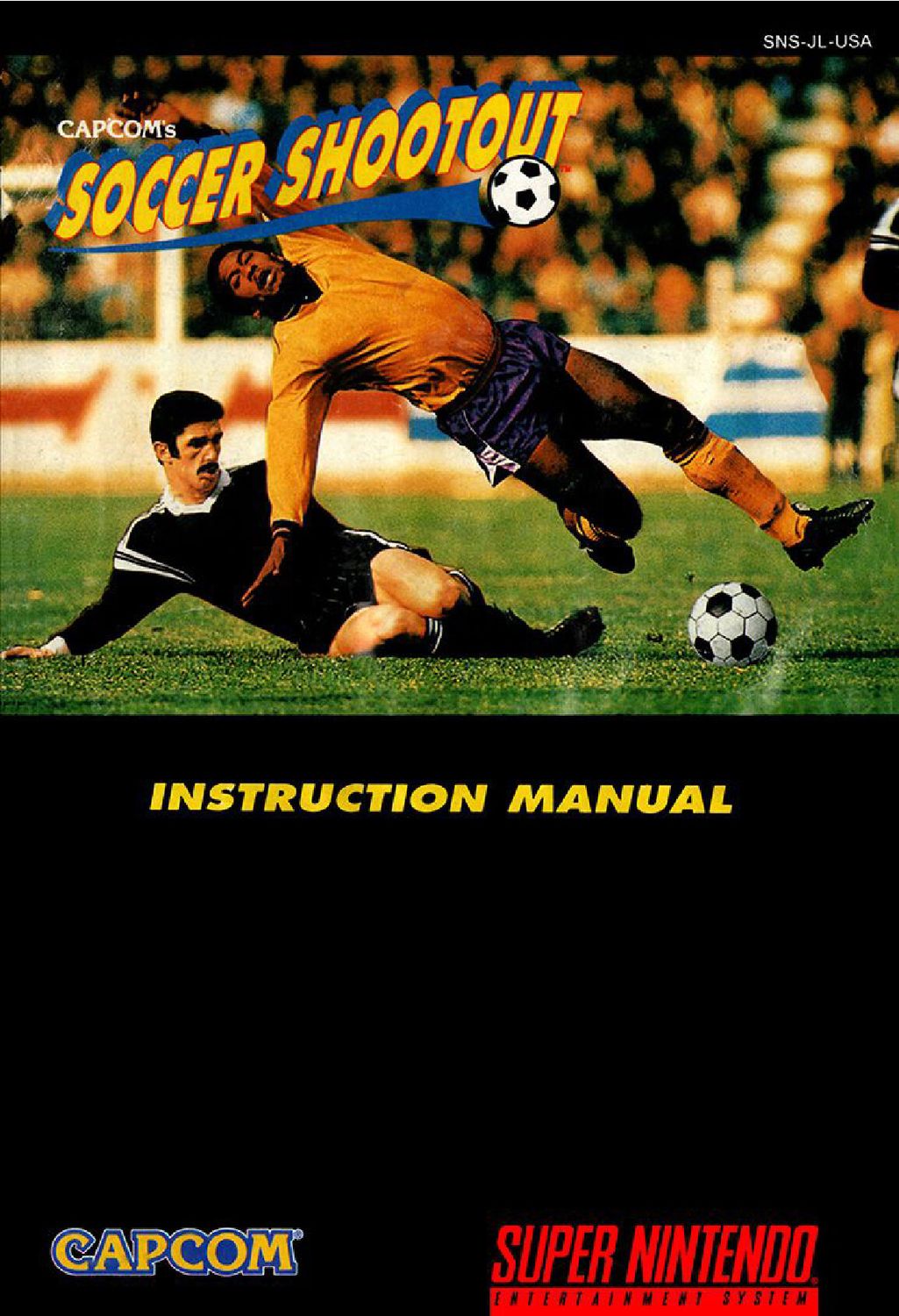 Capcom's Soccer Shootout Reproduction Manual