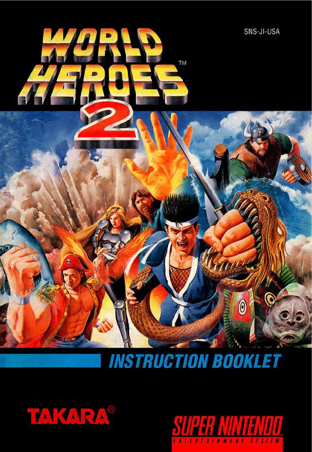 World Heroes 2 Reproduction Manual