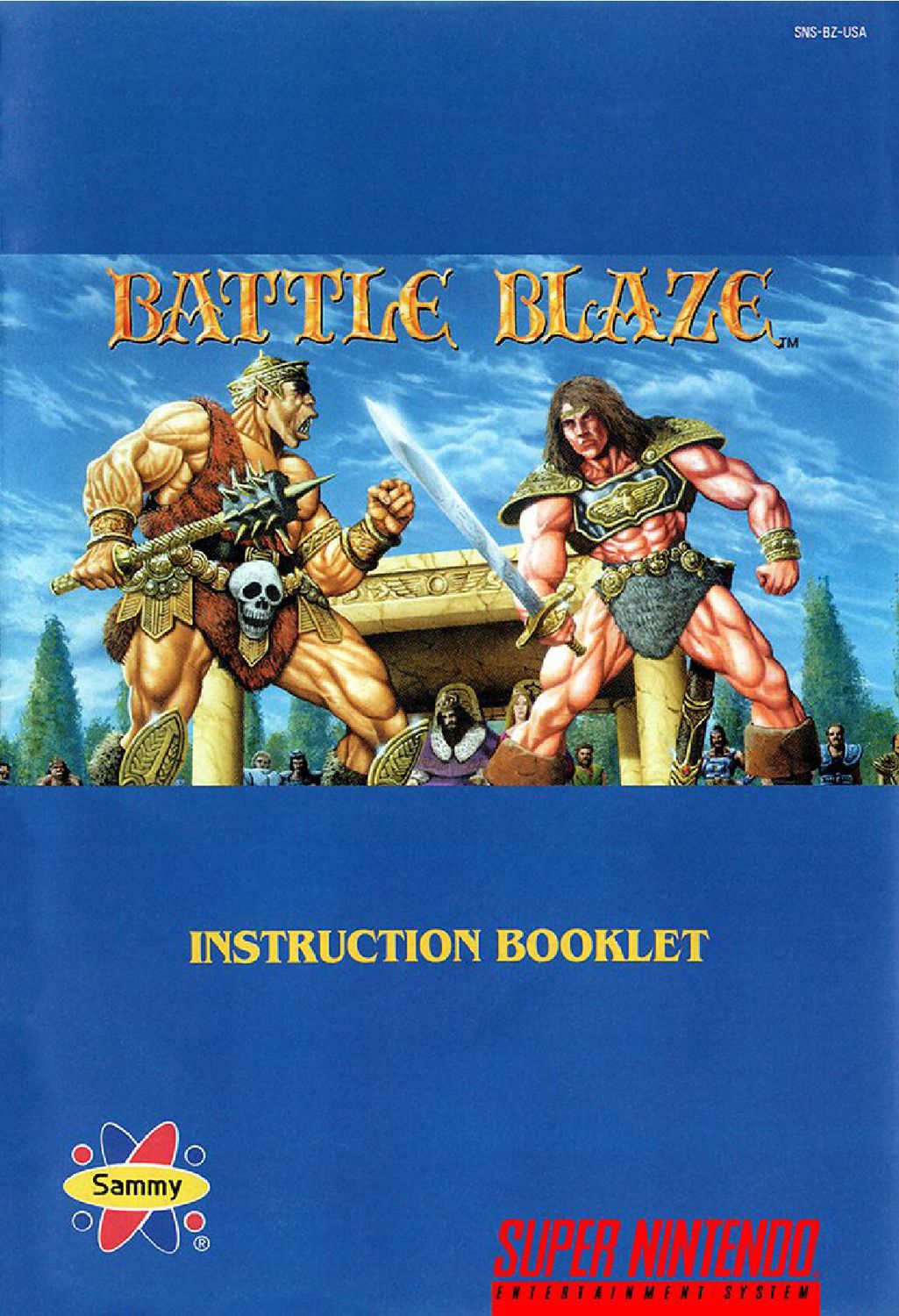 Battle Blaze Reproduction Manual