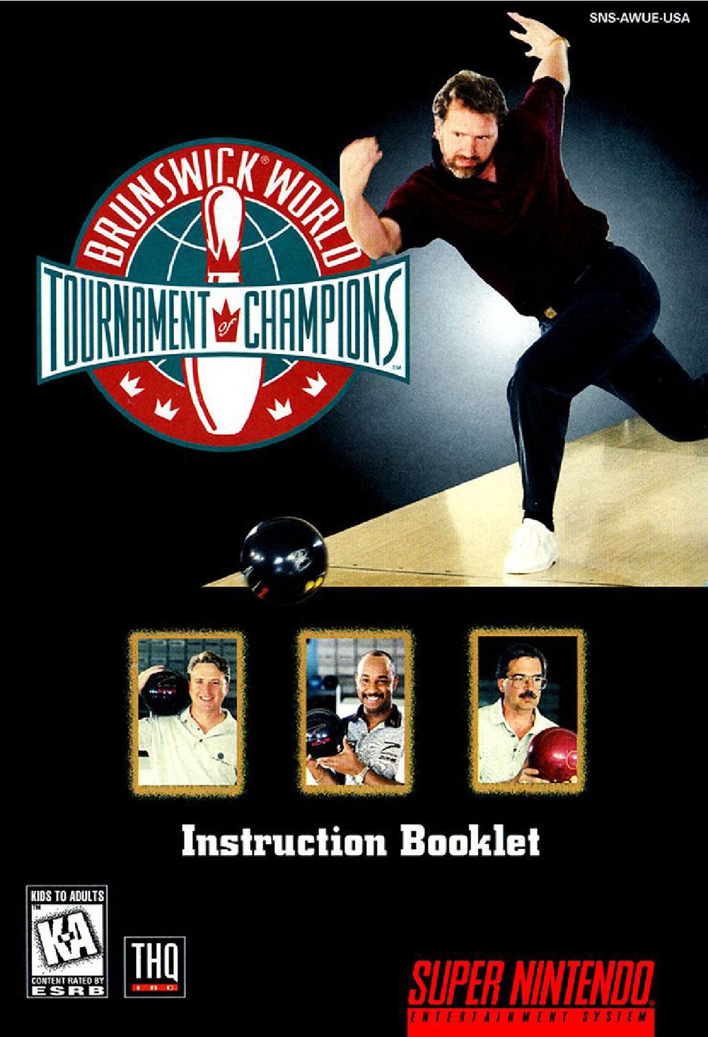 Brunswick World Tournament of Champions Reproduction Manual