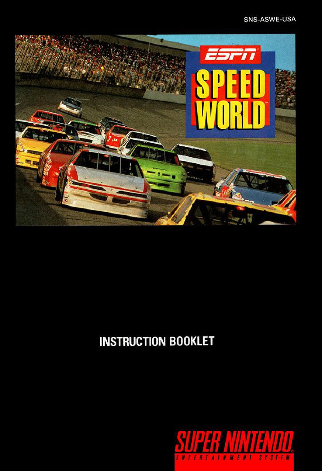 ESPN Speedworld Reproduction Manual