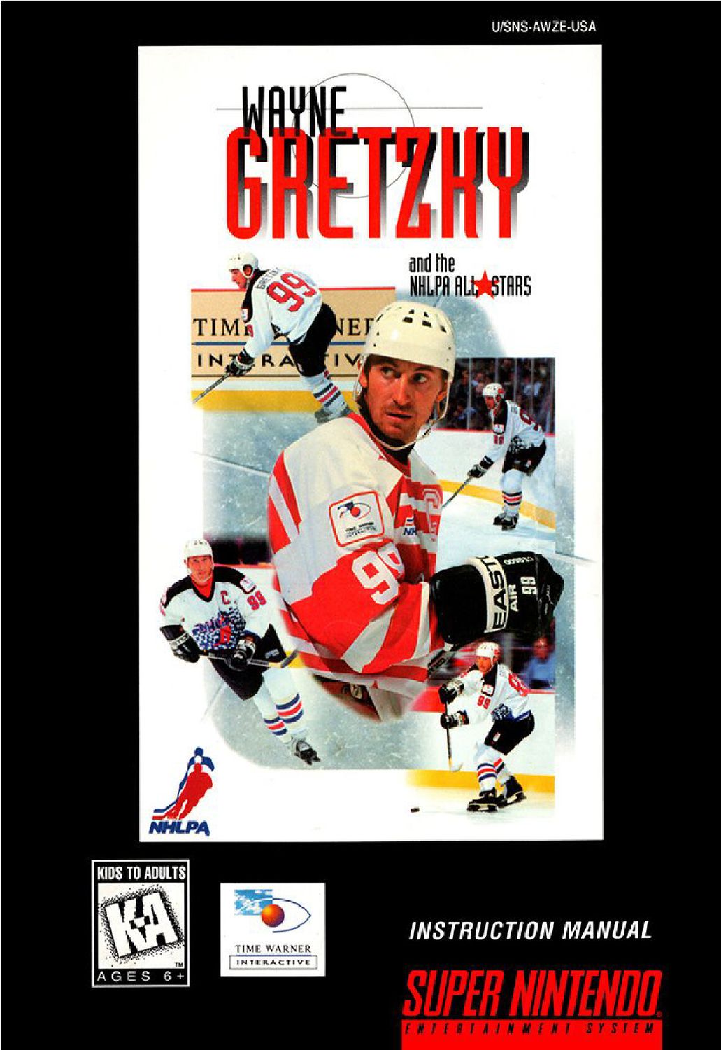 Wayne Gretzky and the NHLPA All-Stars Reproduction Manual