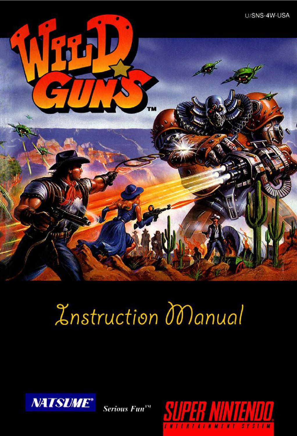 Wild Guns Reproduction Manual