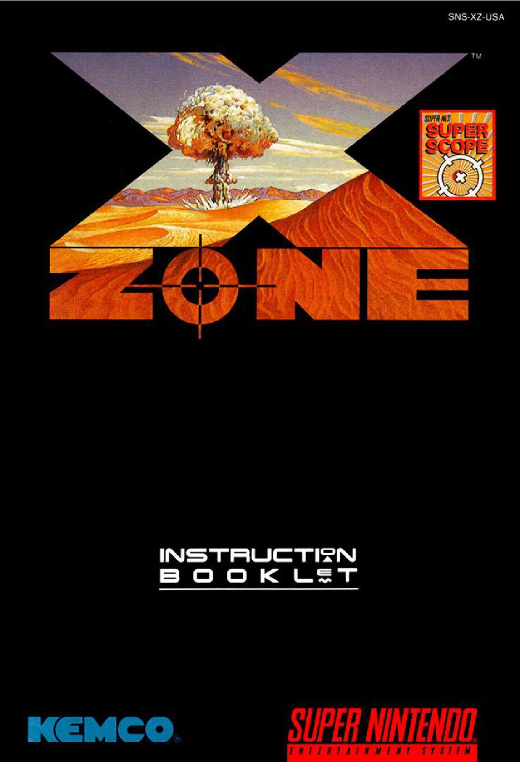 X Zone Reproduction Manual