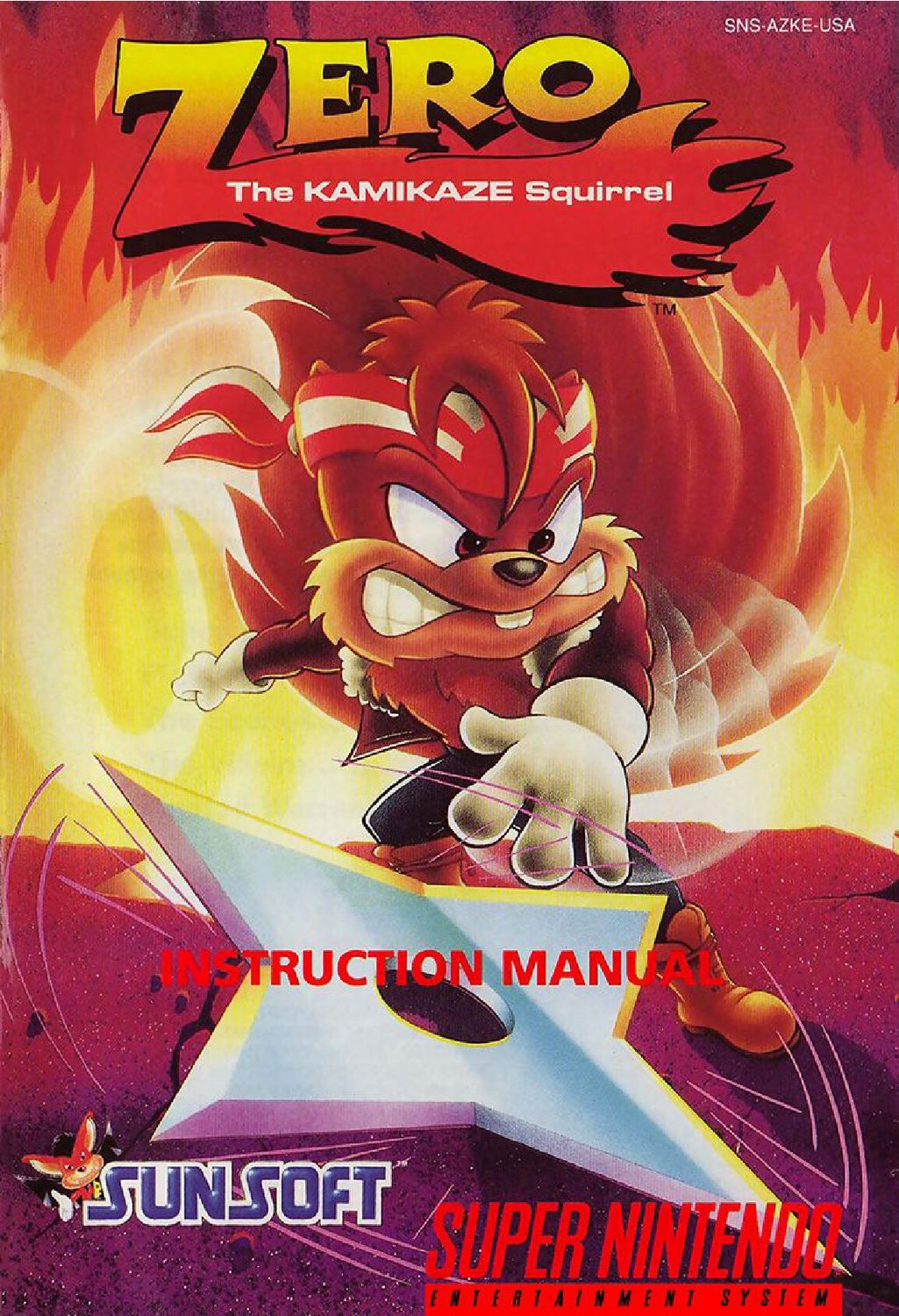 Zero the Kamikaze Squirrel Reproduction Manual