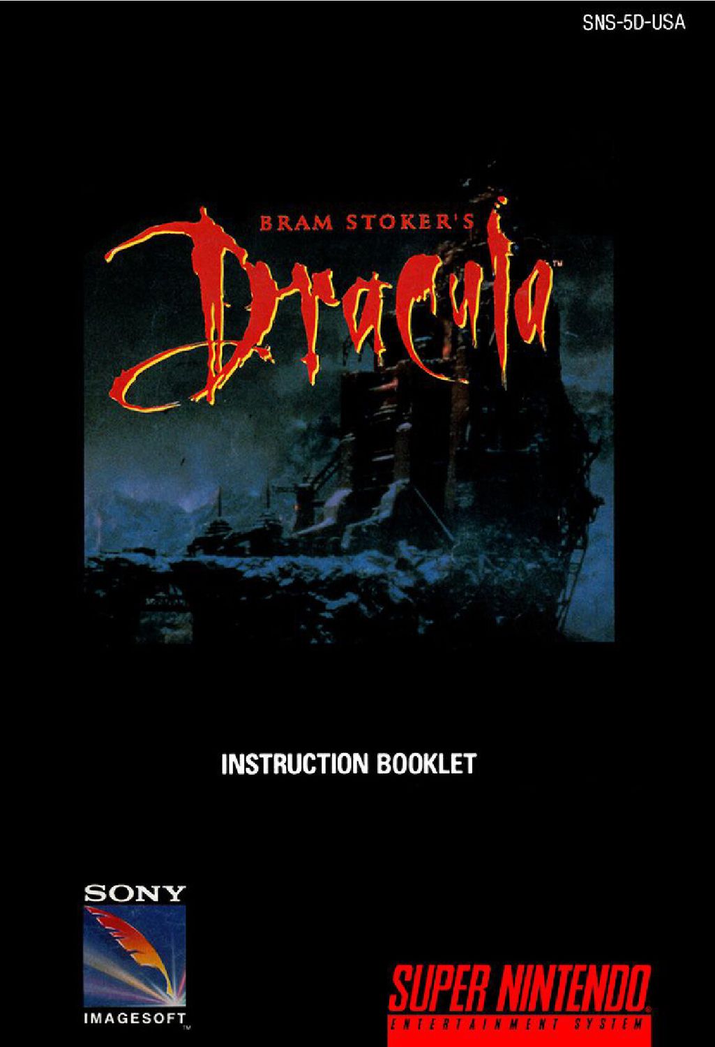 Bram Stoker's Dracula Reproduction Manual