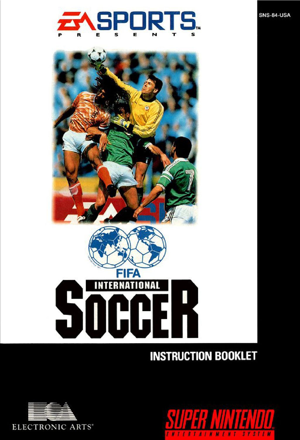 FIFA International Soccer Reproduction Manual
