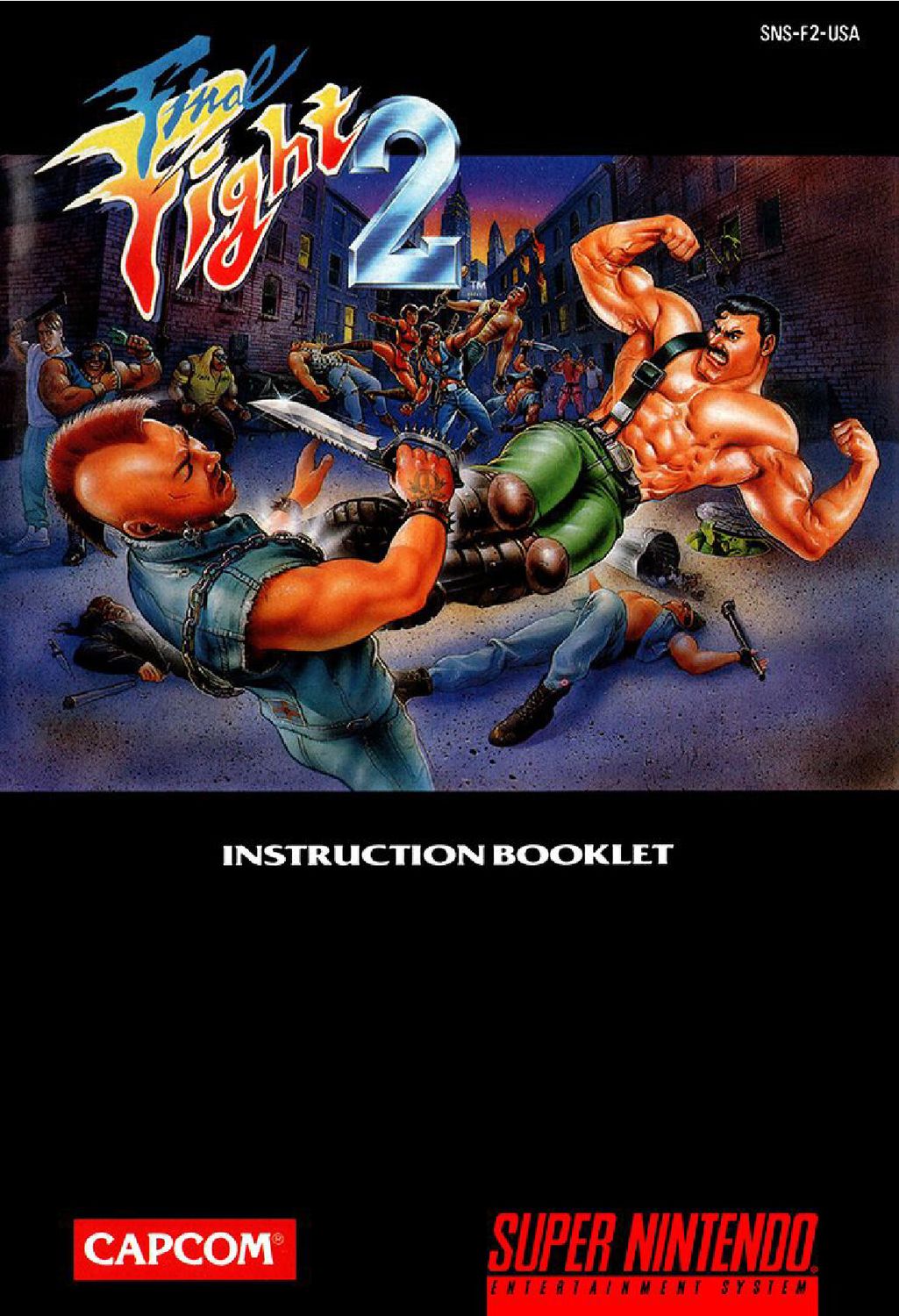 Final Fight 2 Reproduction Manual