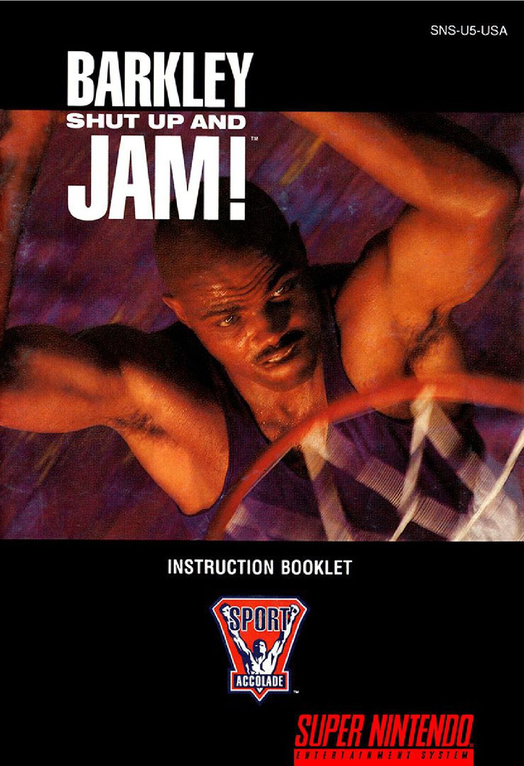 Barkley Shut Up and Jam! Reproduction Manual