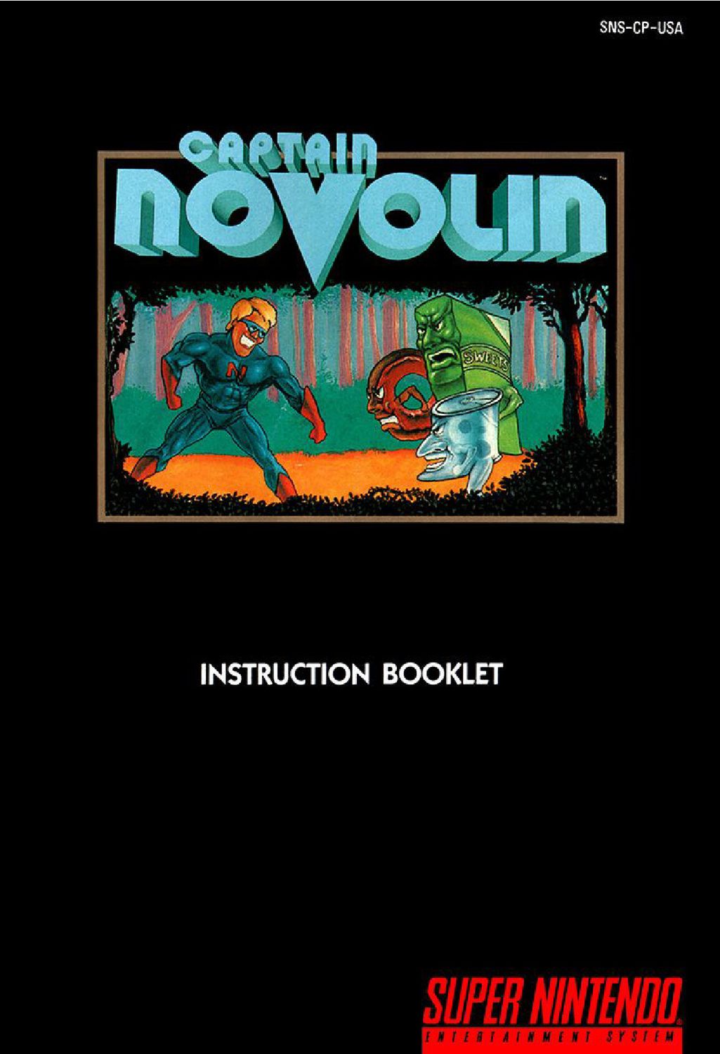 Captain Novolin Reproduction Manual