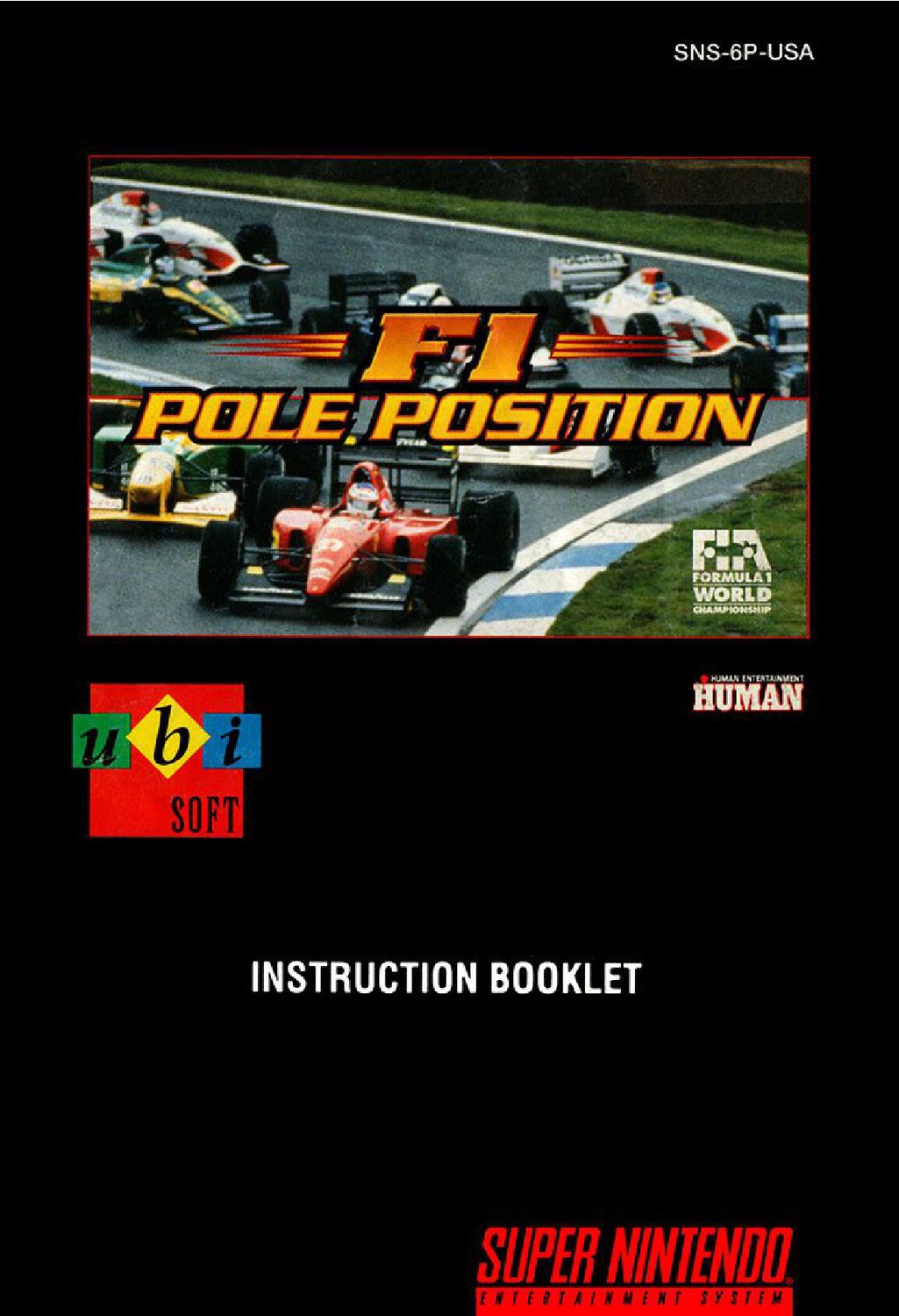 F1 Pole Position Reproduction Manual