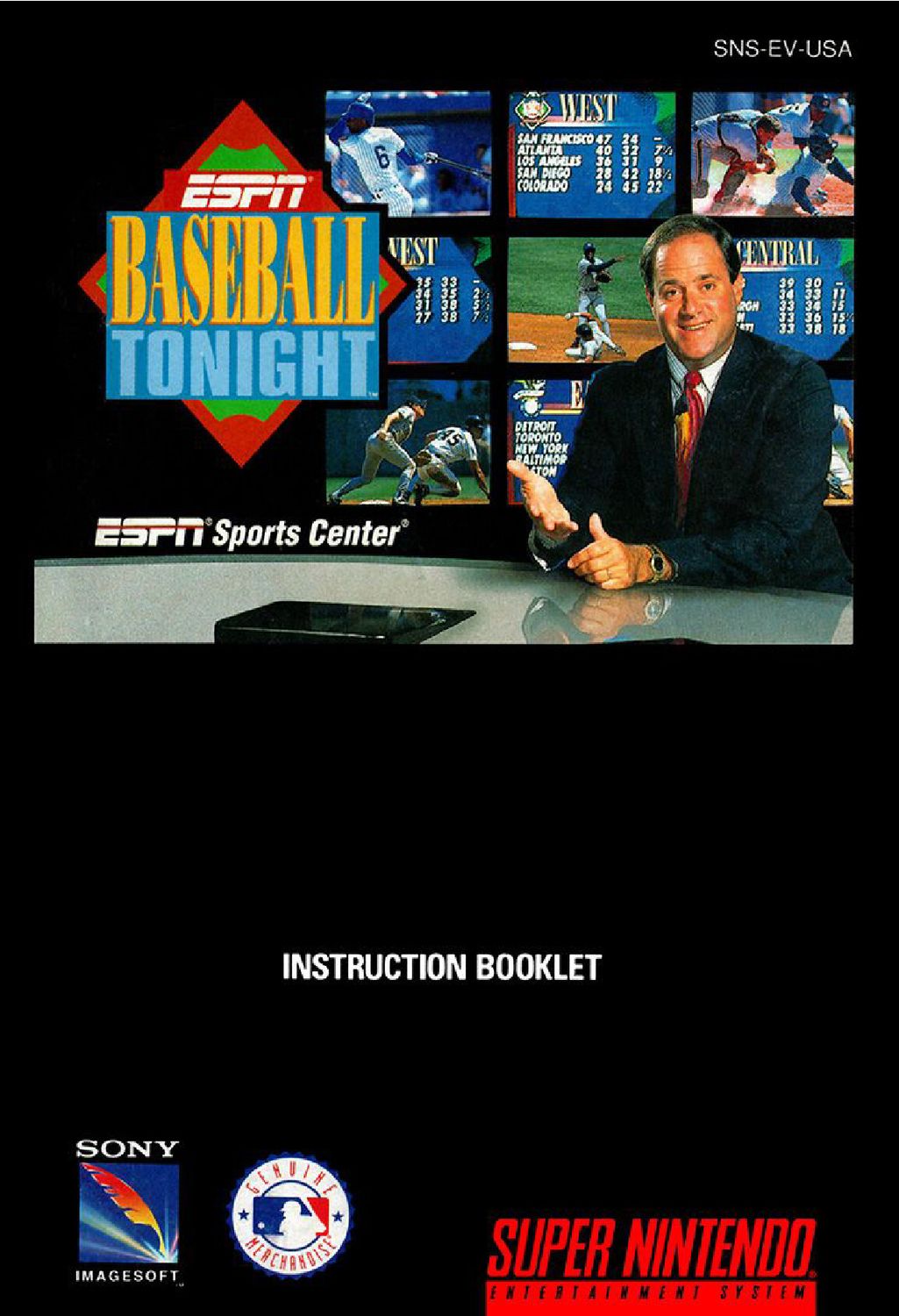 ESPN Baseball Tonight Reproduction Manual