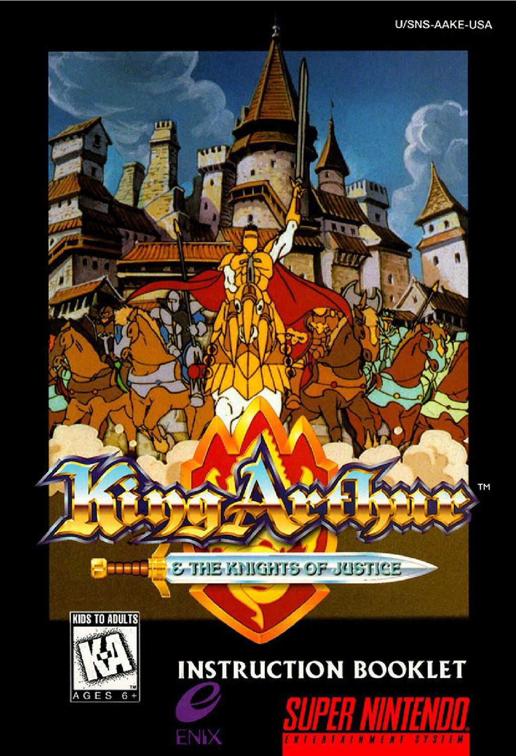 King Arthur &amp; The Knights of Justice Reproduction Manual