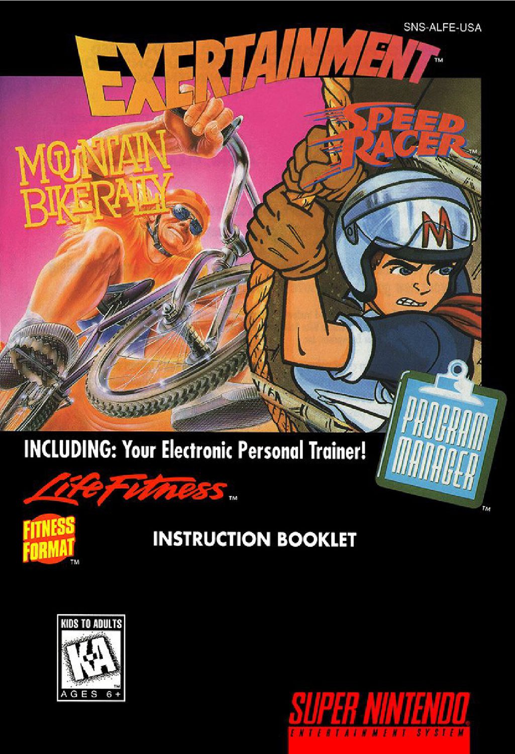 Exertainment Mountain Bike Rally _ Speed Racer Reproduction Manual