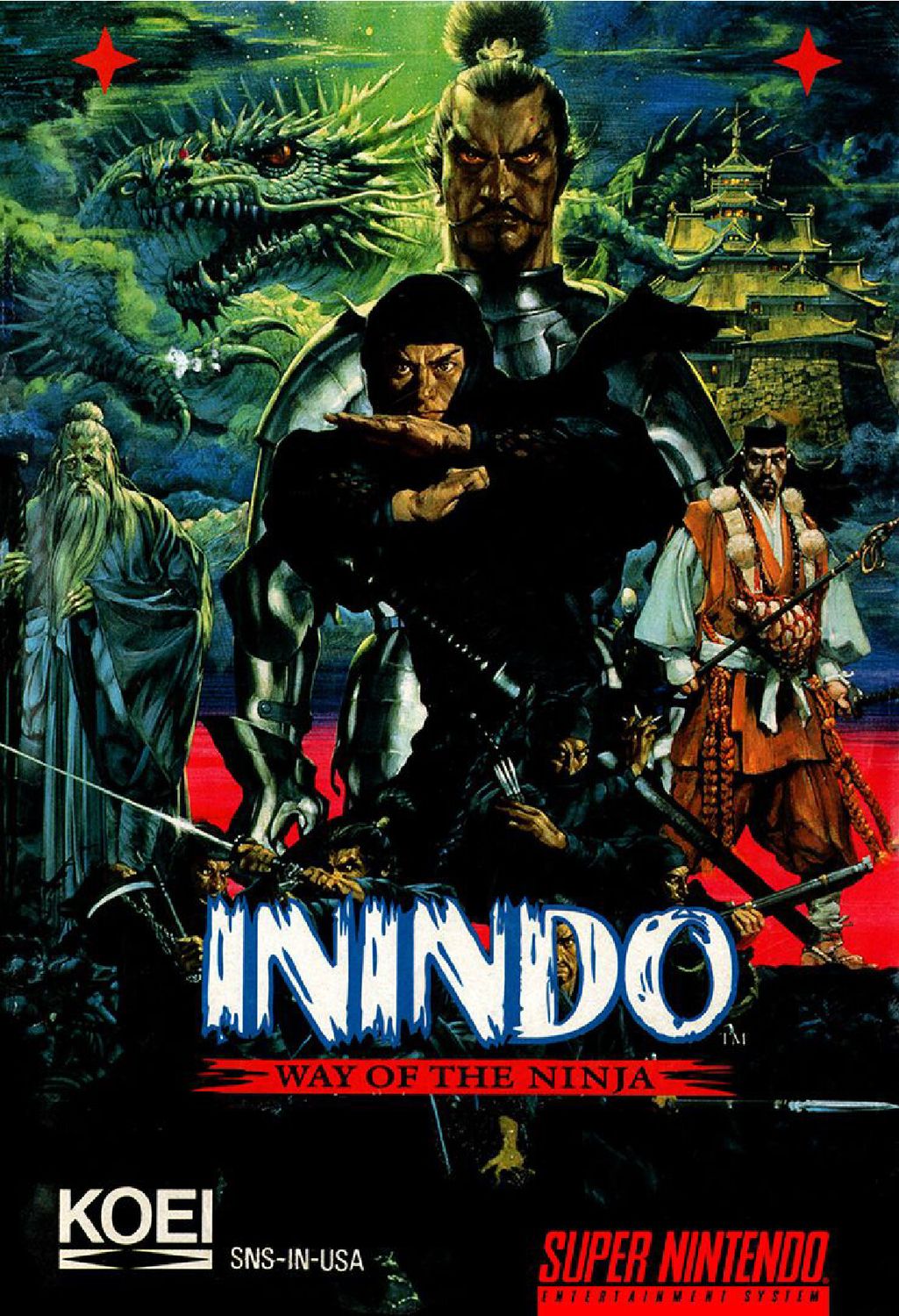 Inindo - Way of the Ninja Reproduction Manual