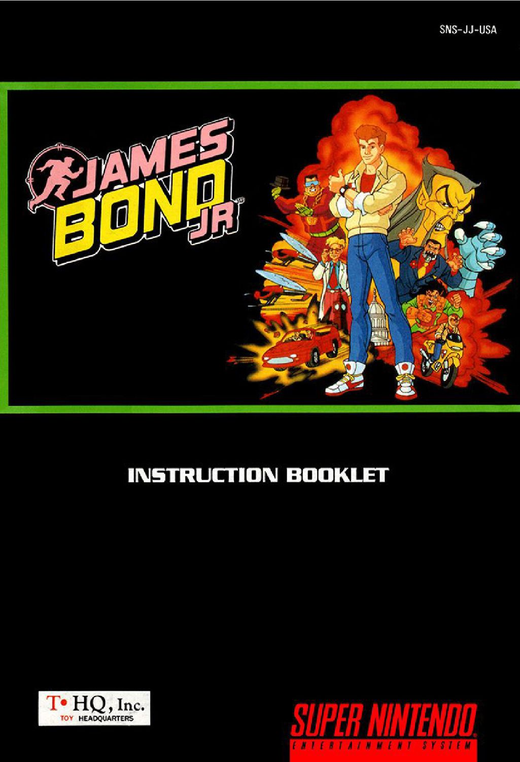 James Bond Jr Reproduction Manual