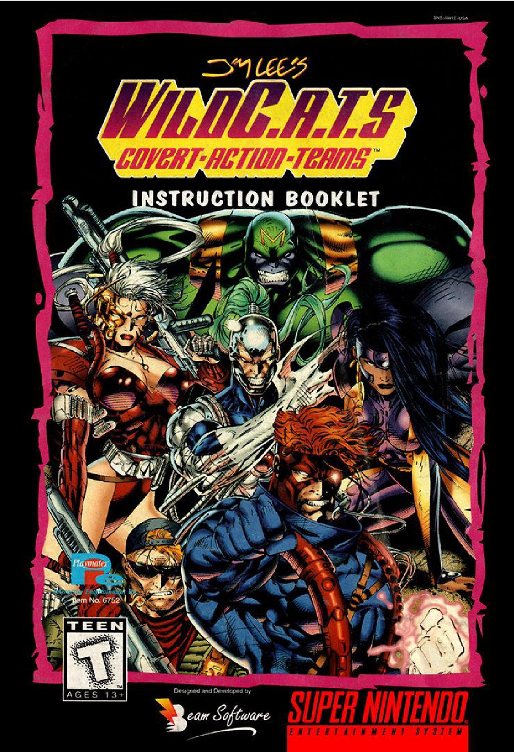 Jim Lee's WildC.A.T.S - Covert-Action-Teams Reproduction Manual
