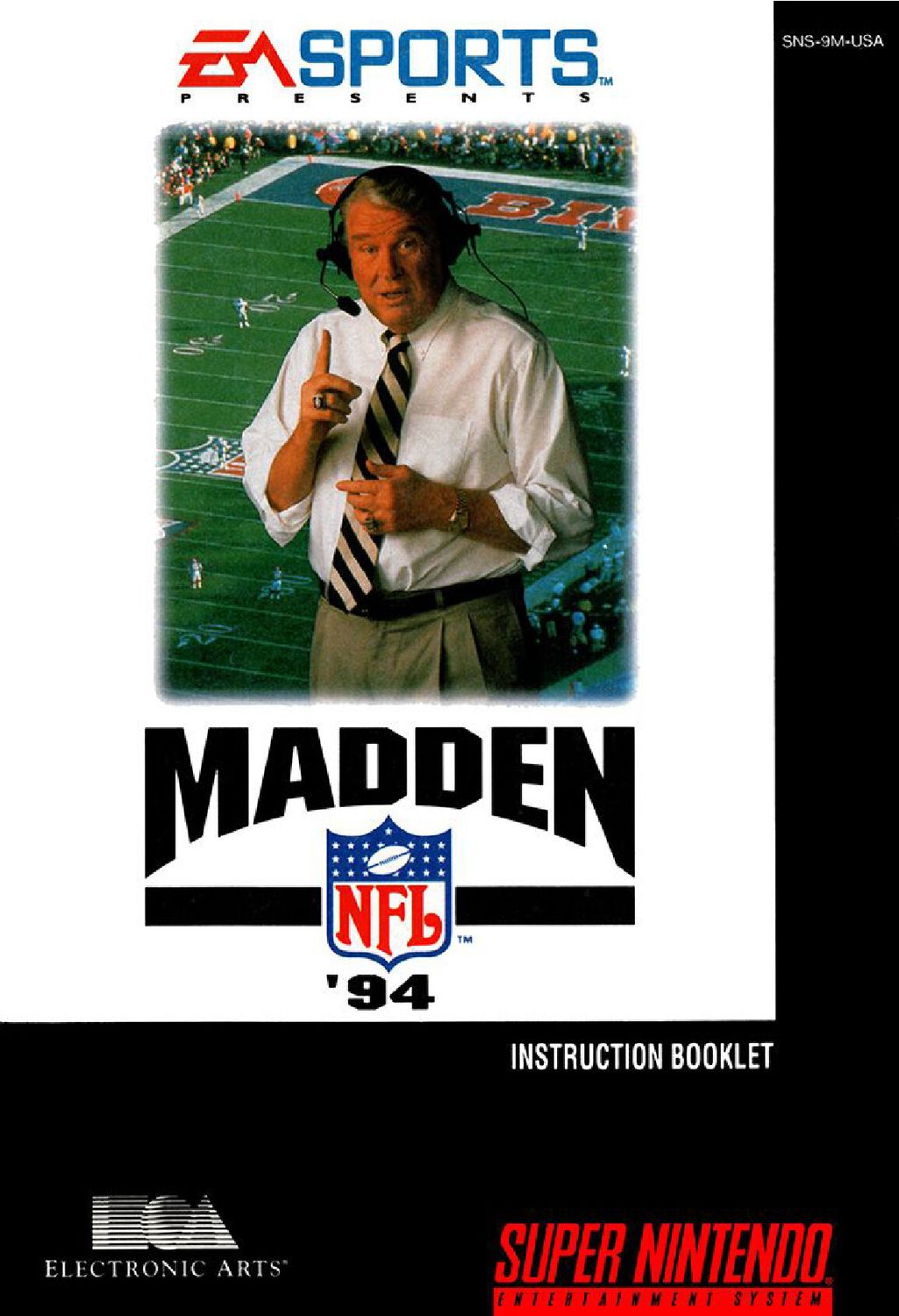 Madden NFL '94 Reproduction Manual