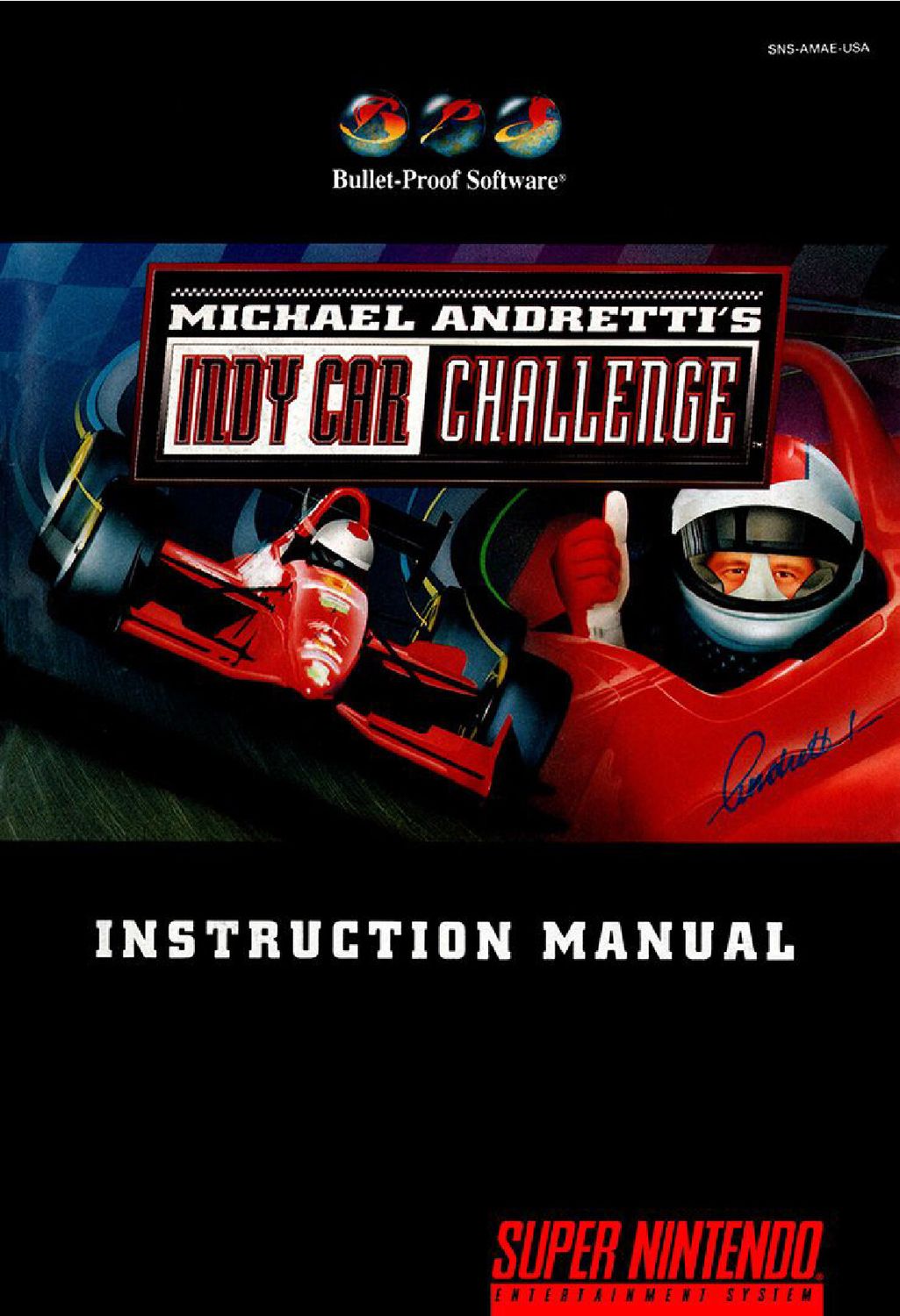 Michael Andretti&#39;s Indy Car Challenge Reproduction Manual