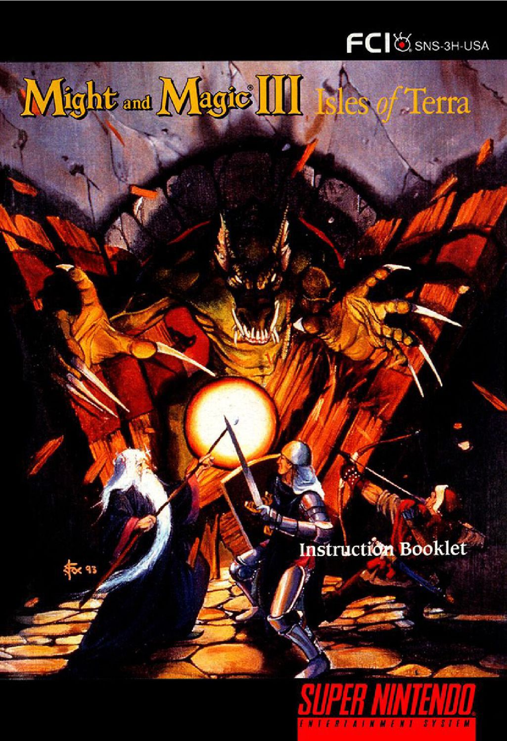 Might and Magic III - Isles of Terra Reproduction Manual