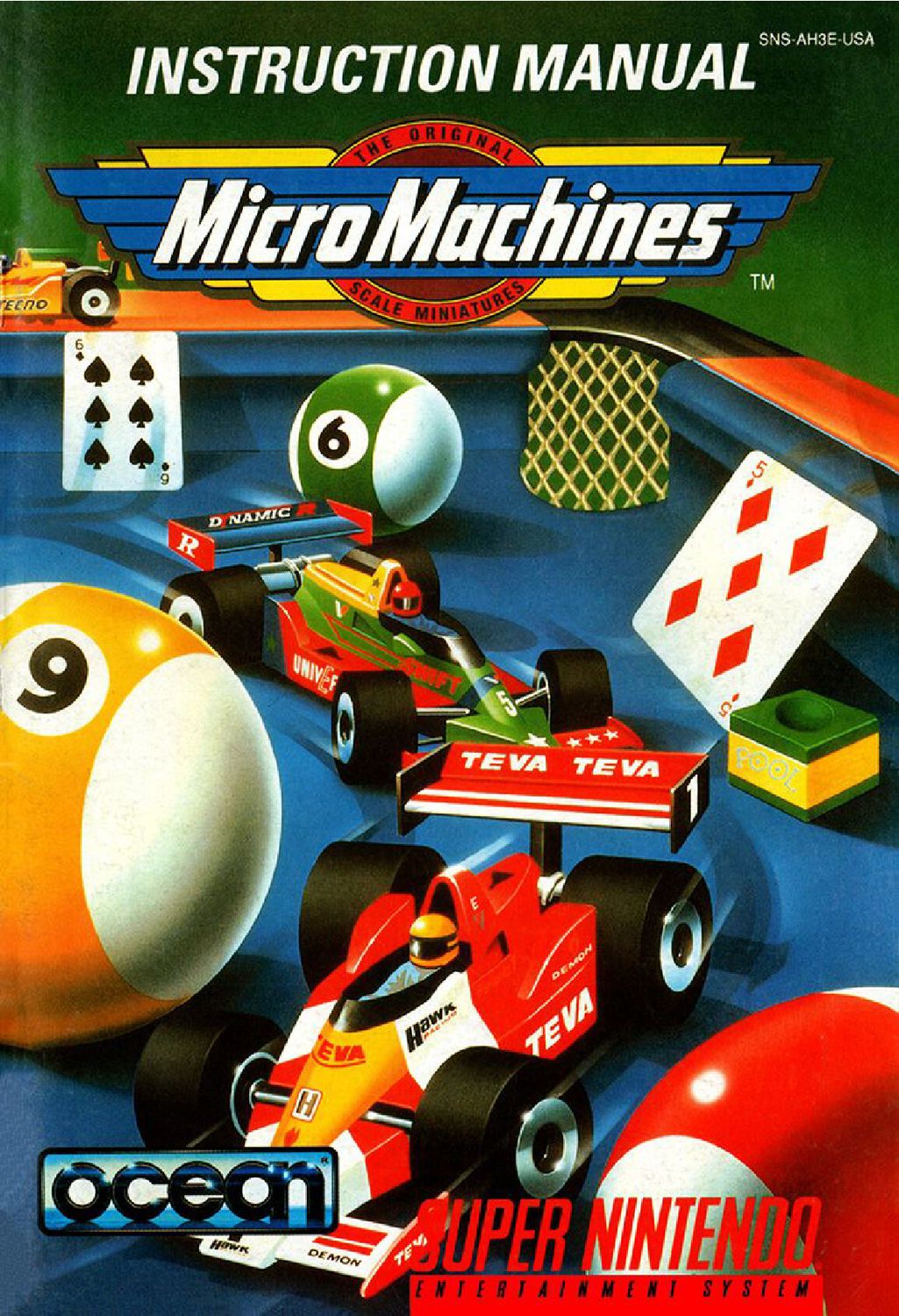 Micro Machines Reproduction Manual