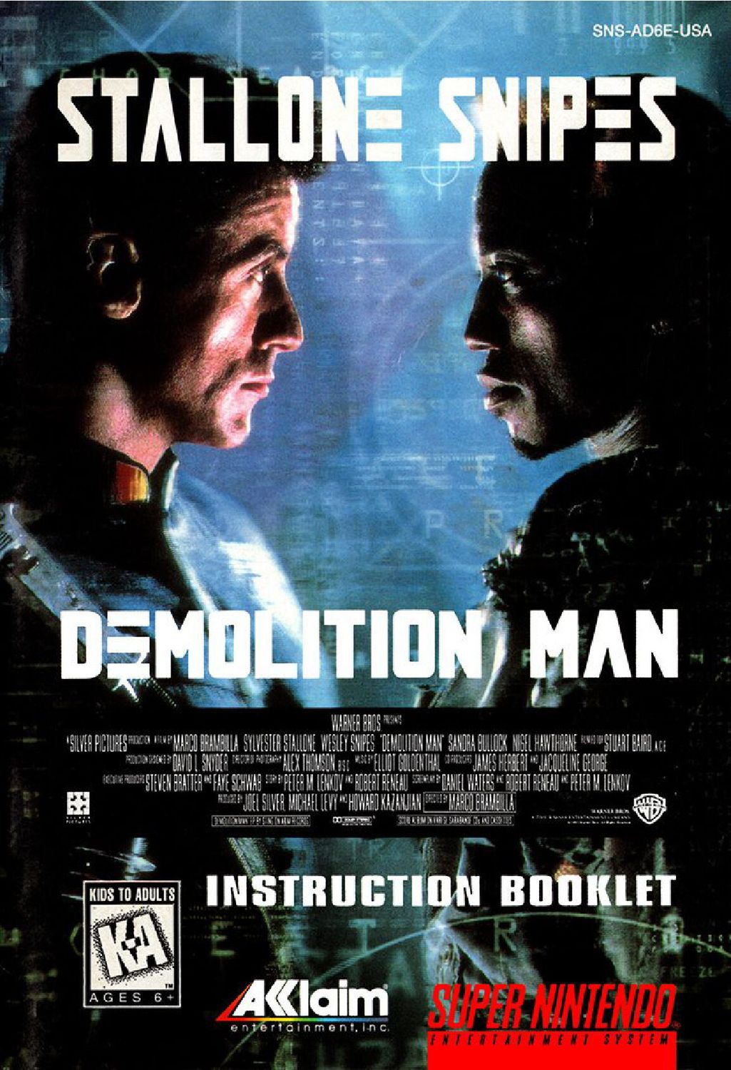 Demolition Man Reproduction Manual