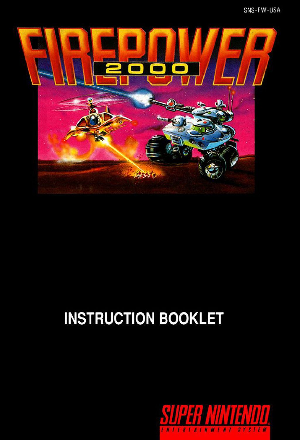 Firepower 2000 Reproduction Manual