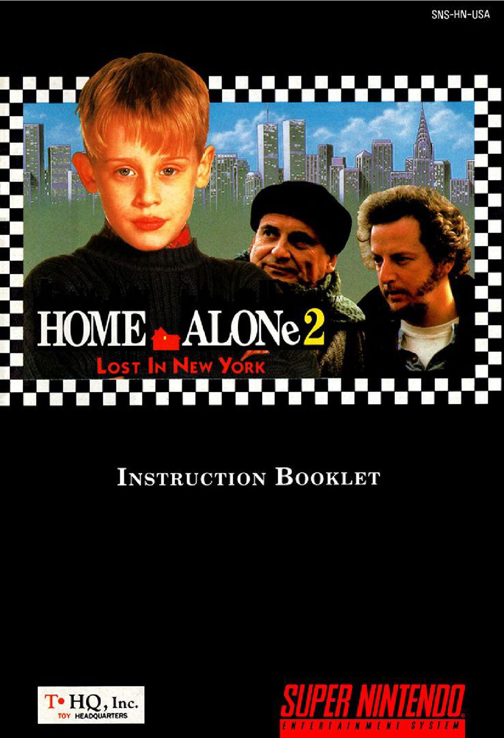 Home Alone 2 - Lost in New York Reproduction Manual