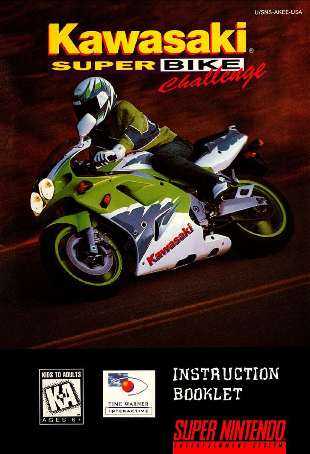 Kawasaki Superbike Challenge Reproduction Manual