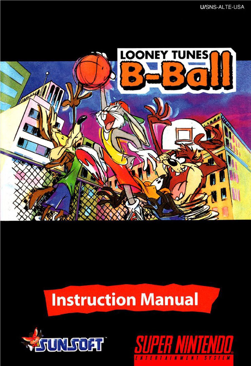 Looney Tunes B-Ball Reproduction Manual