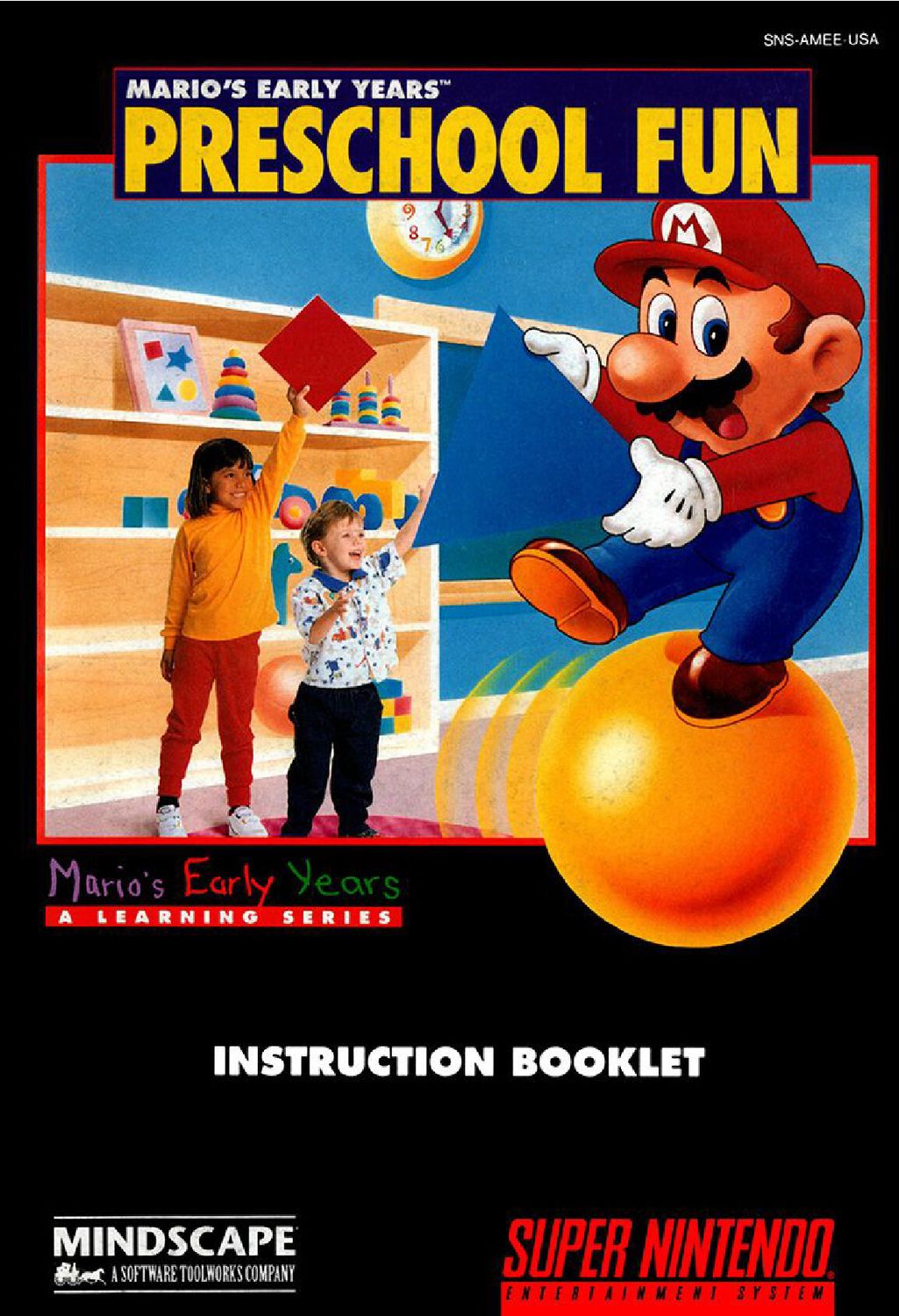 Mario&#39;s Early Years - Preschool Fun Reproduction Manual