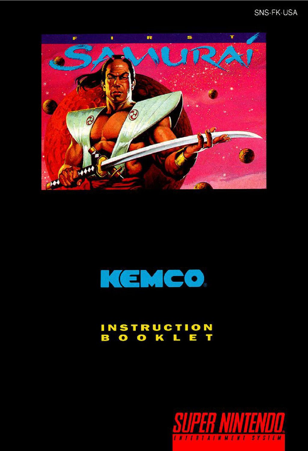 First Samurai Reproduction Manual