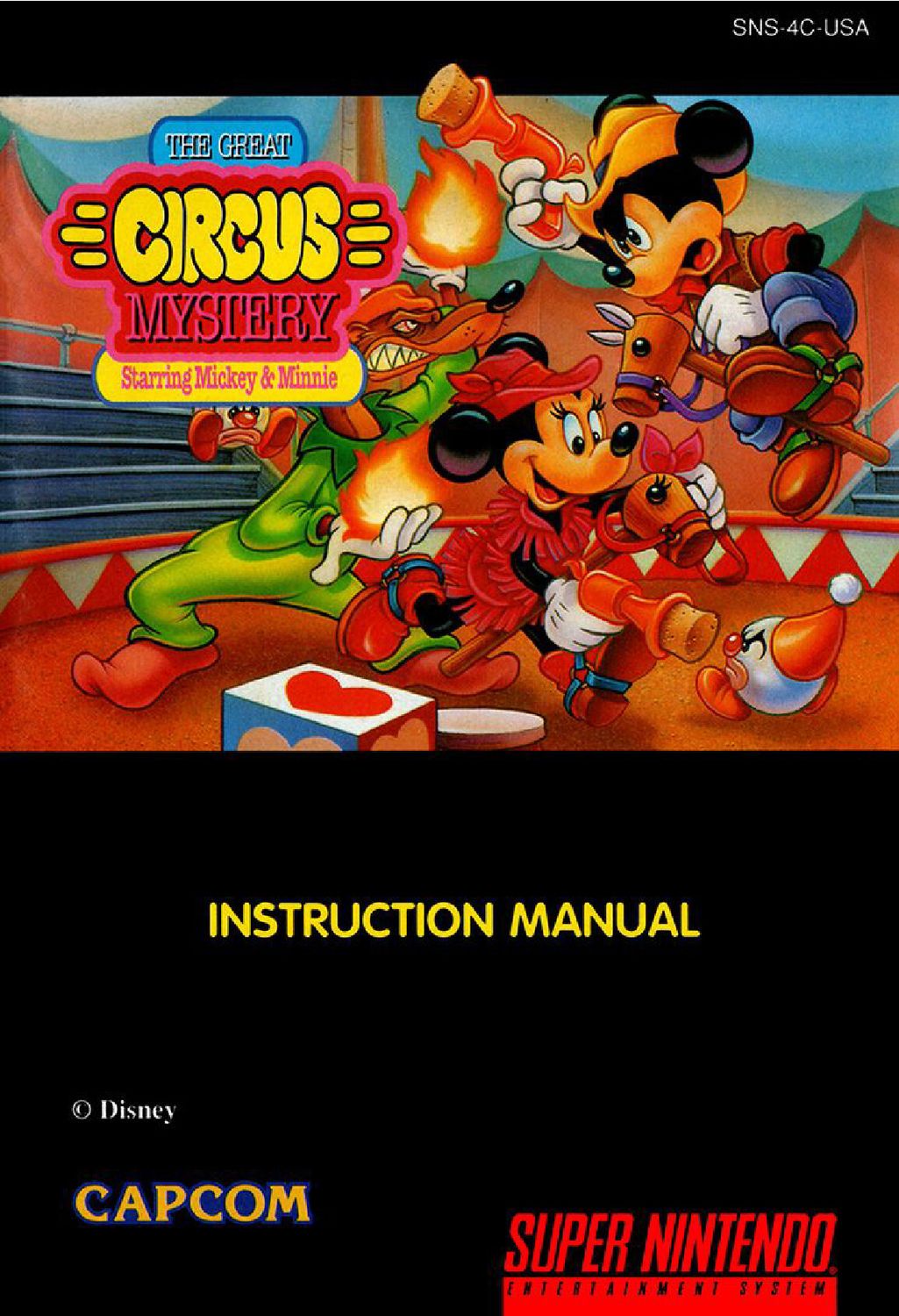 Great Circus Mystery Starring Mickey &amp; Minnie, The Reproduction Manual