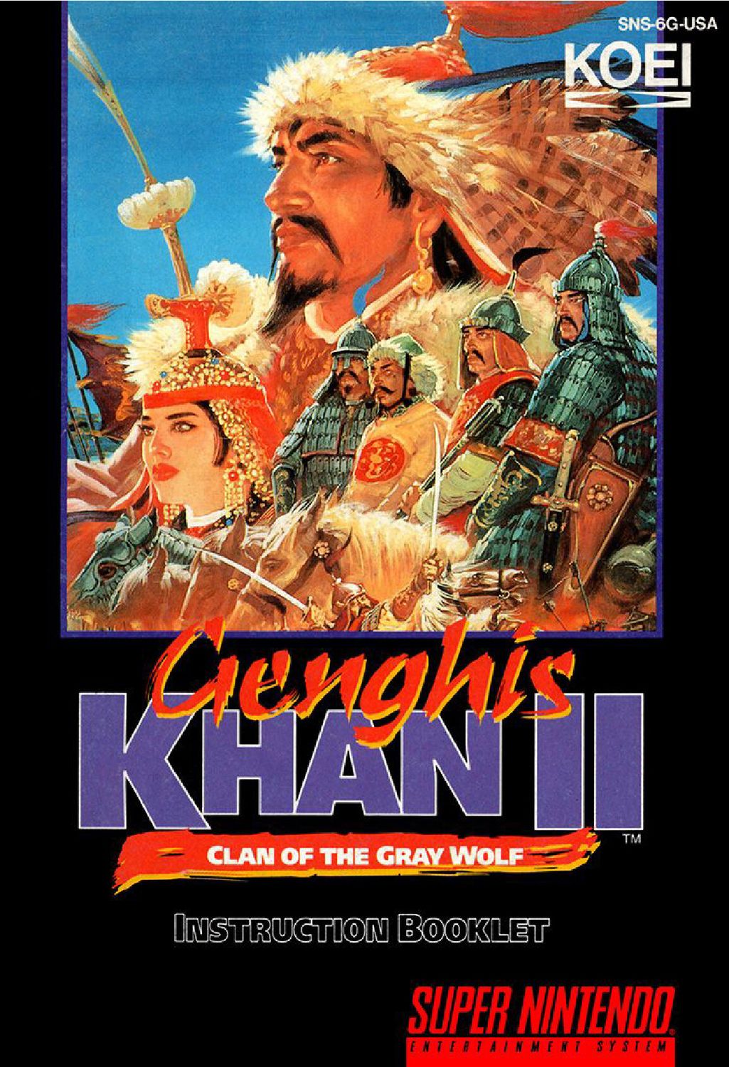 Genghis Khan II - Clan of the Gray Wolf Reproduction Manual