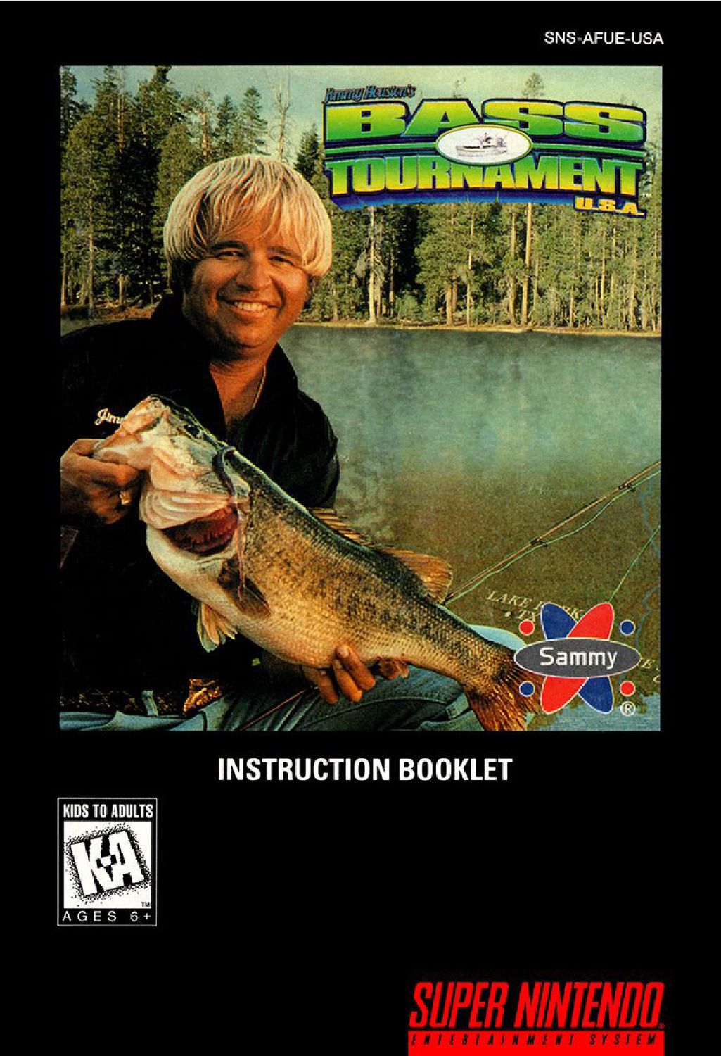 Jimmy Houston's Bass Tournament U.S.A. Reproduction Manual